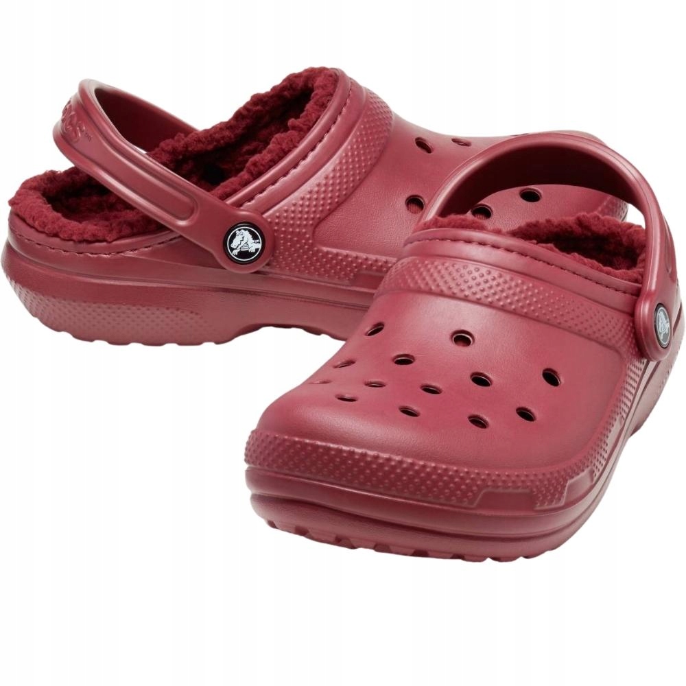 

Lekkie Klapki Ocieplane Crocs Kapcie