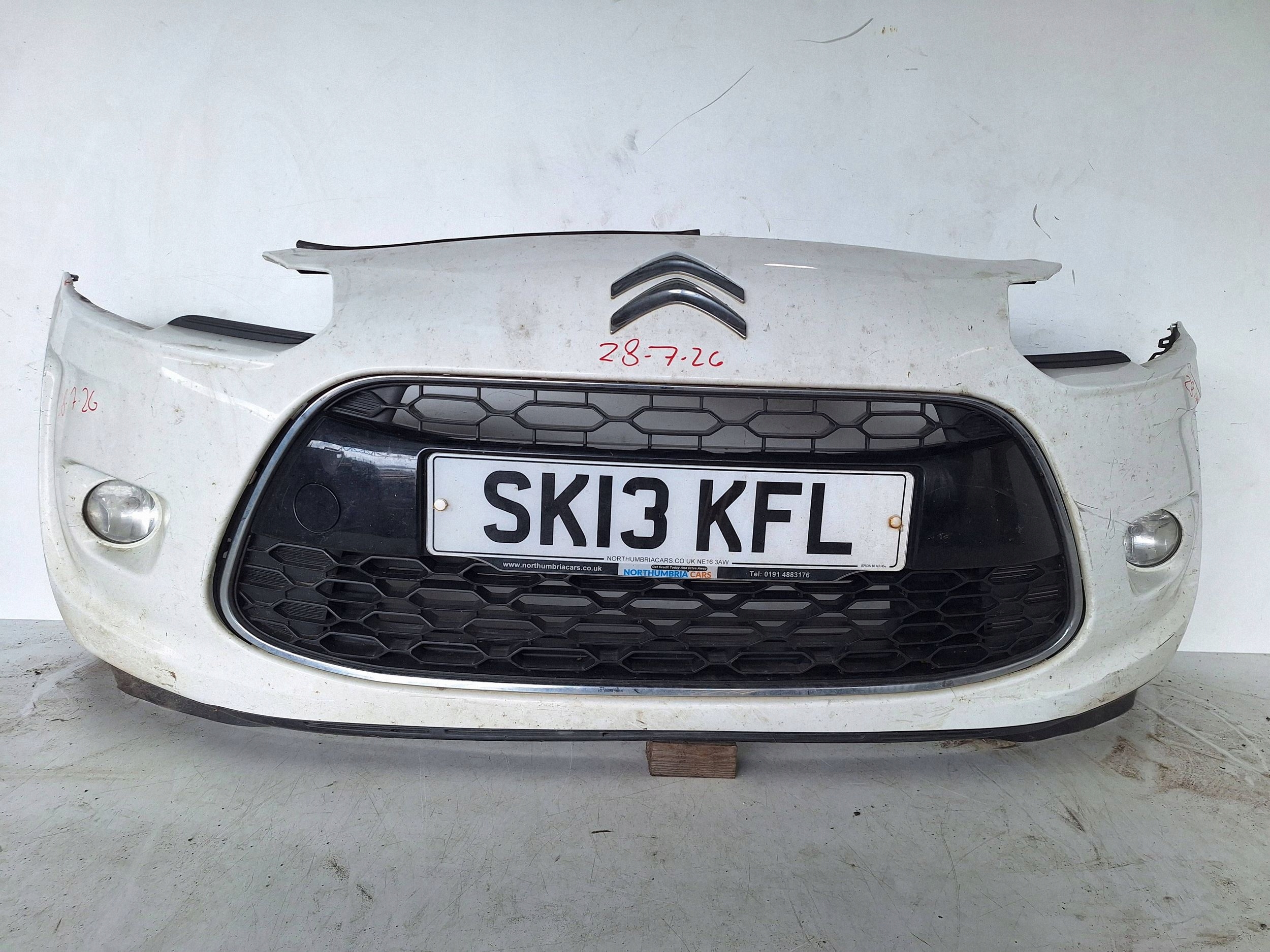 CITROEN C3 II 10-14 Pare choc