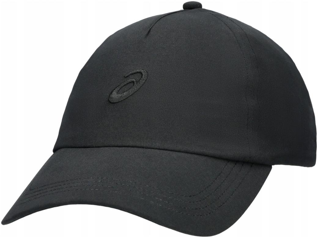 Kšiltovka Baseballová Asics Sportovní na běhání Tréninková černá
