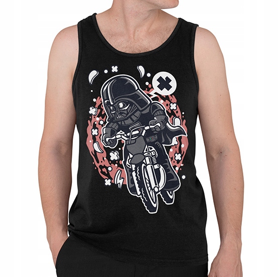 TANK TOP FILMOWE VADER MOTOCROSS RIDER