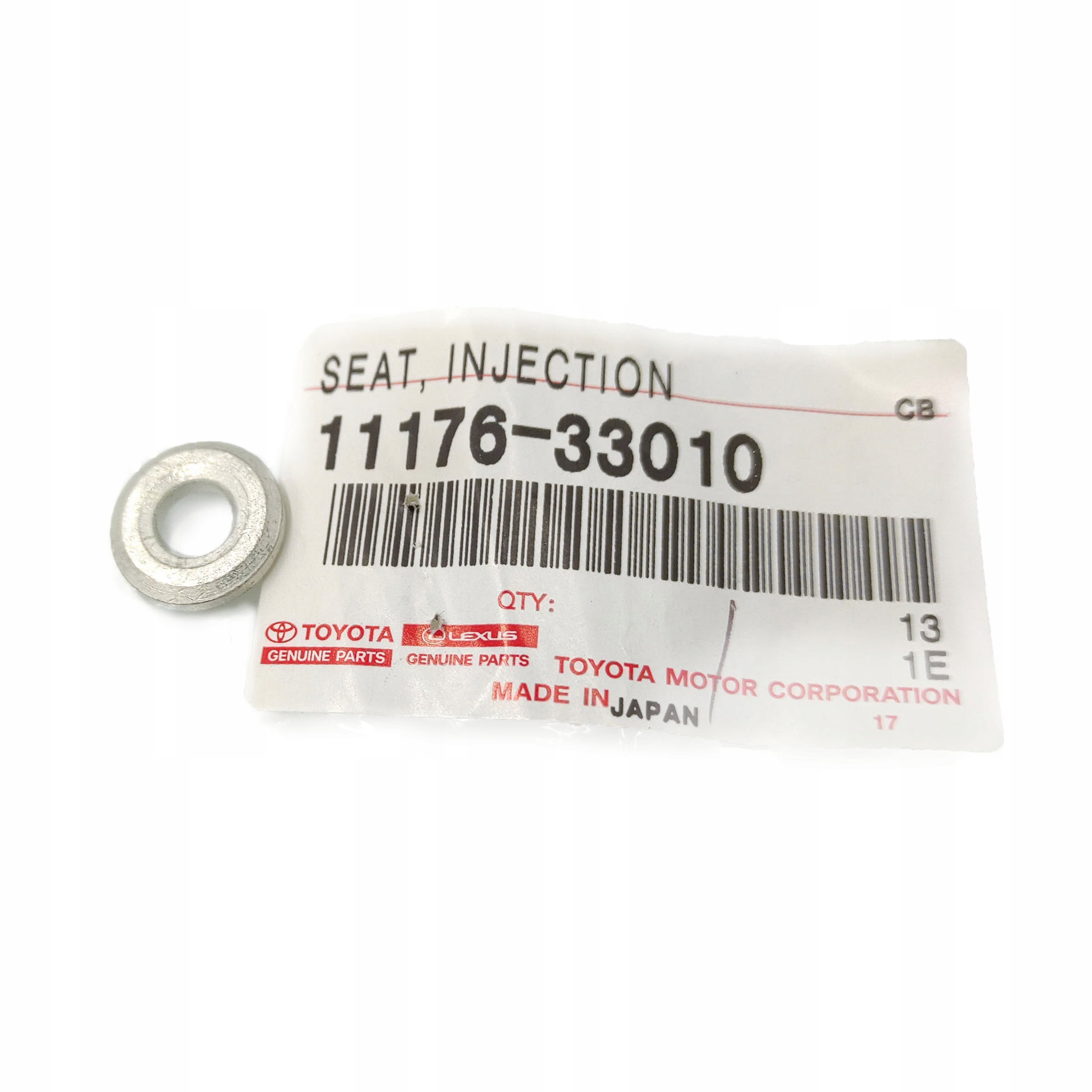 PODKŁADKA WTRYSKIWACZA TOYOTA 1,4 D4D 11176-33010