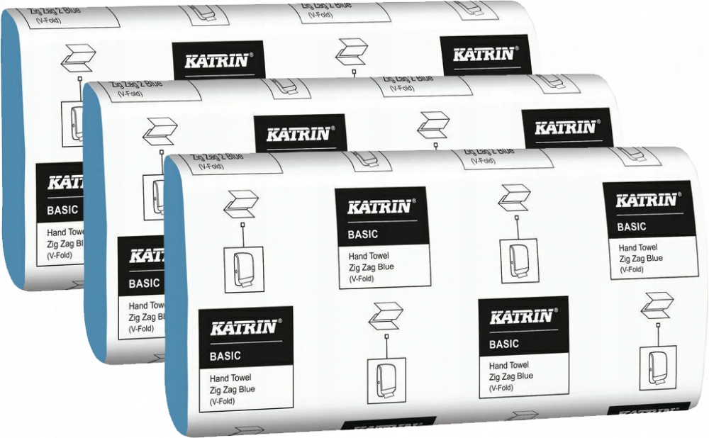 Levně Papírový ručník Katrin modrý