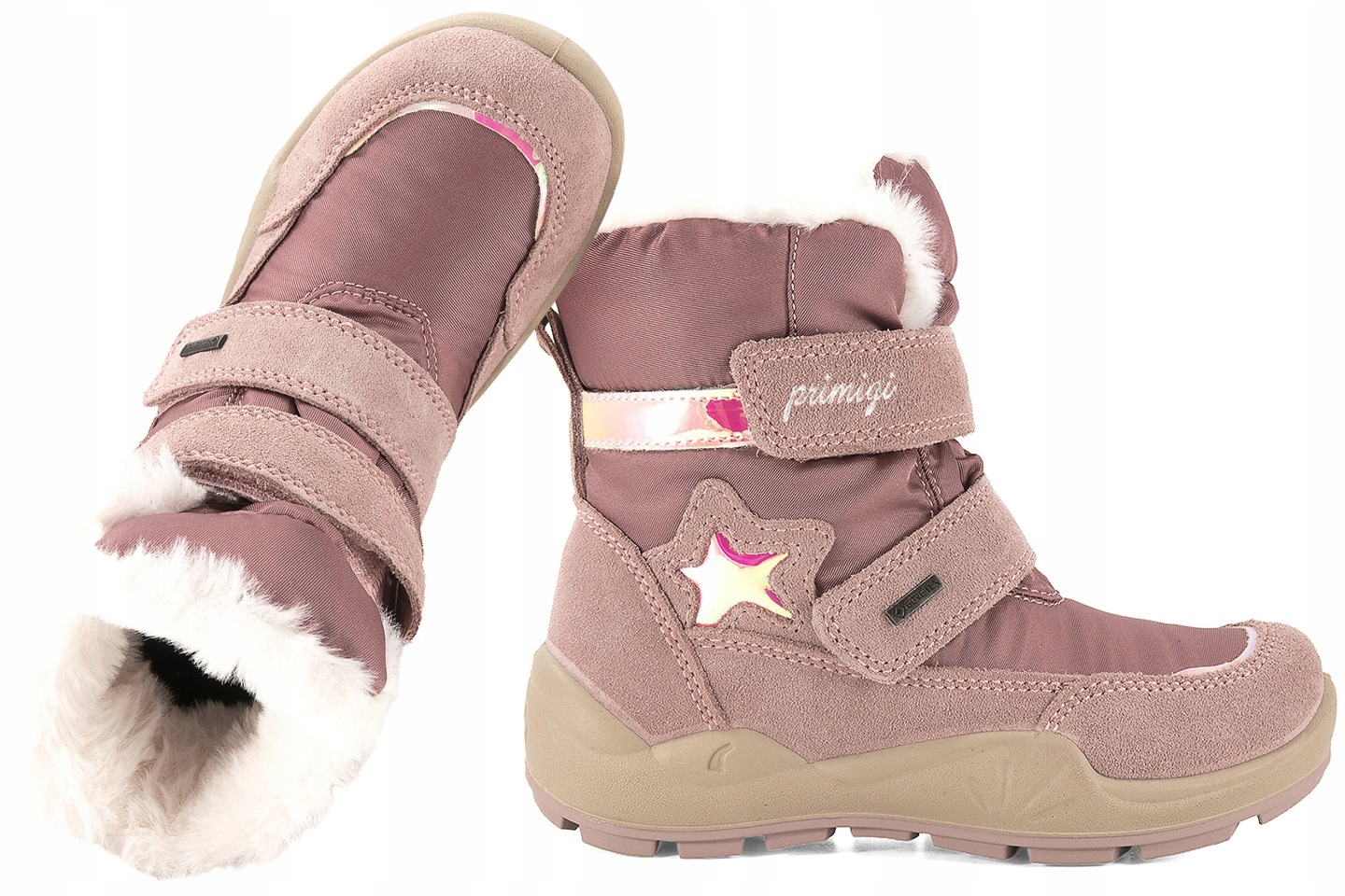 Primigi 2379111 Śniegowce Trzewiki Zimowe Kozaczki Wodoodporne Gore-tex 32