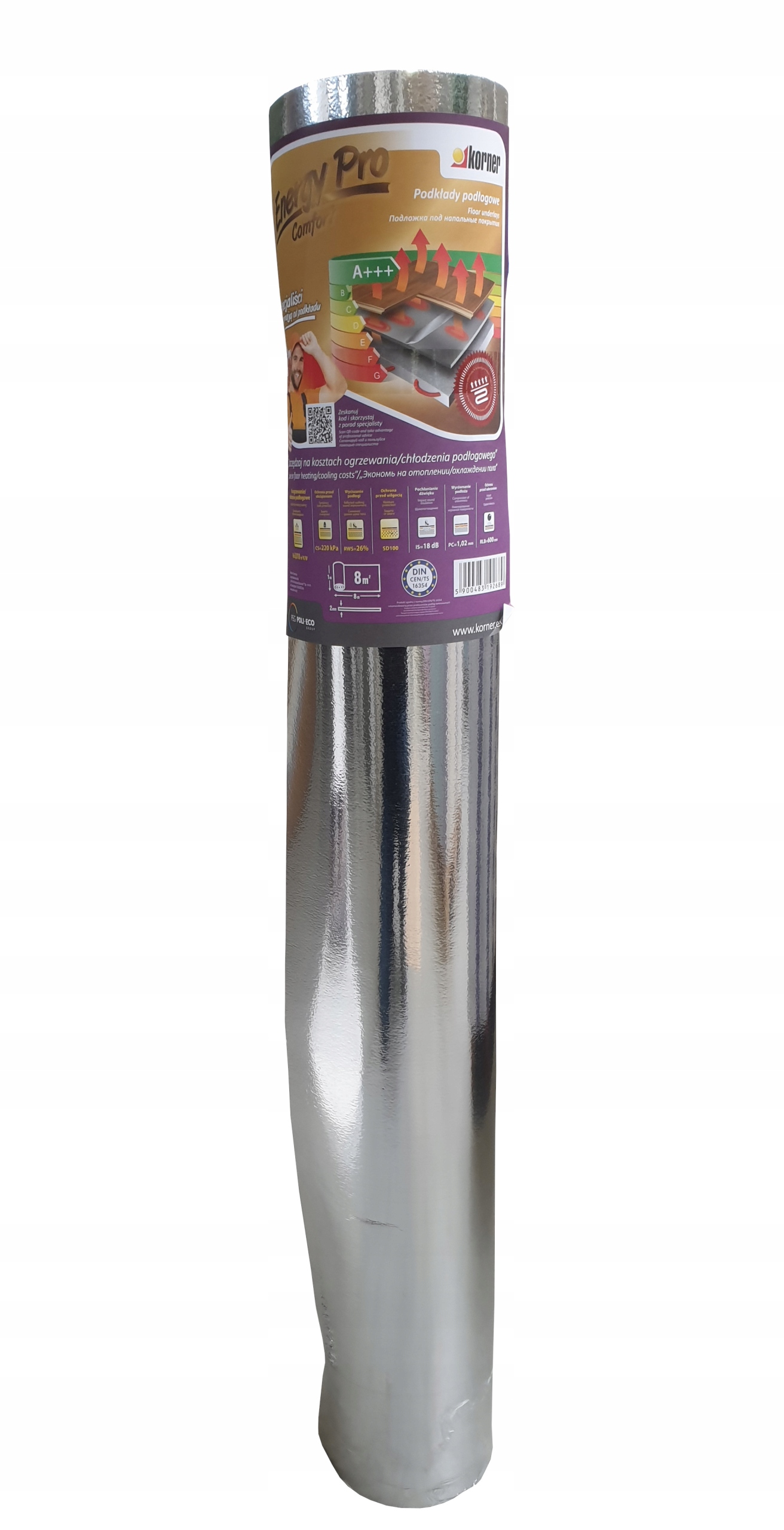 

Podkład Pod Panele Energy Pro Comfort 2mm ogrzewan