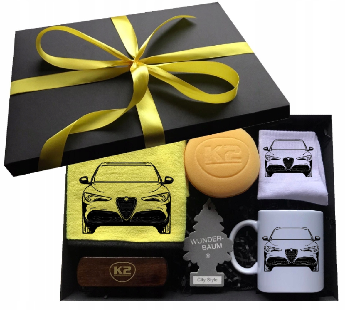 Sada dárek moto hrnečků pro kluka bratra pro řidiče auta Alfa Romeo