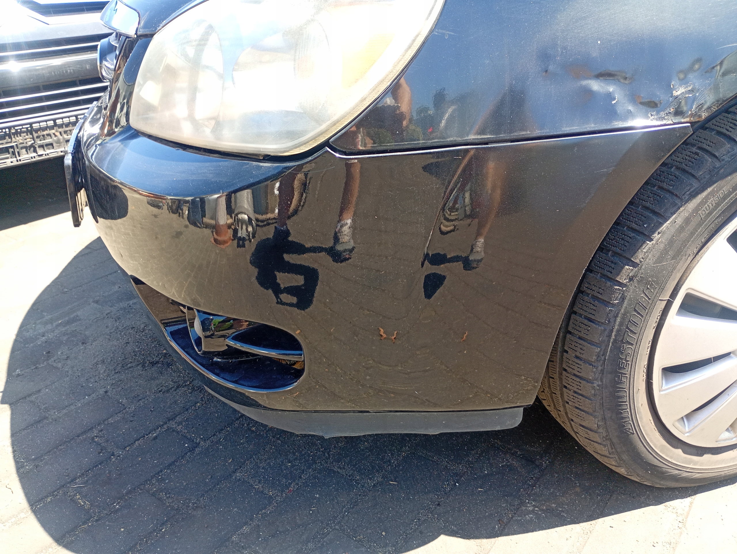 front bumper front Kia CERATO 1 and 04-07 kod lakieru EB