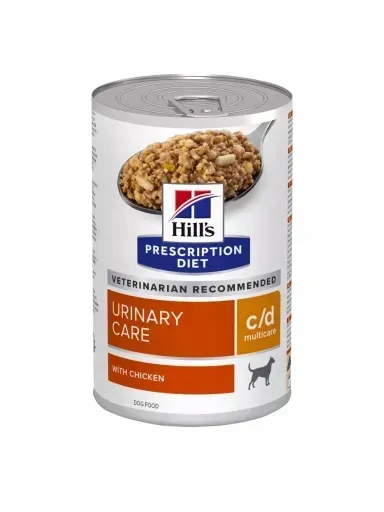 4x Hill's Pd Prescription Diet Canine c/d 370g konzerva