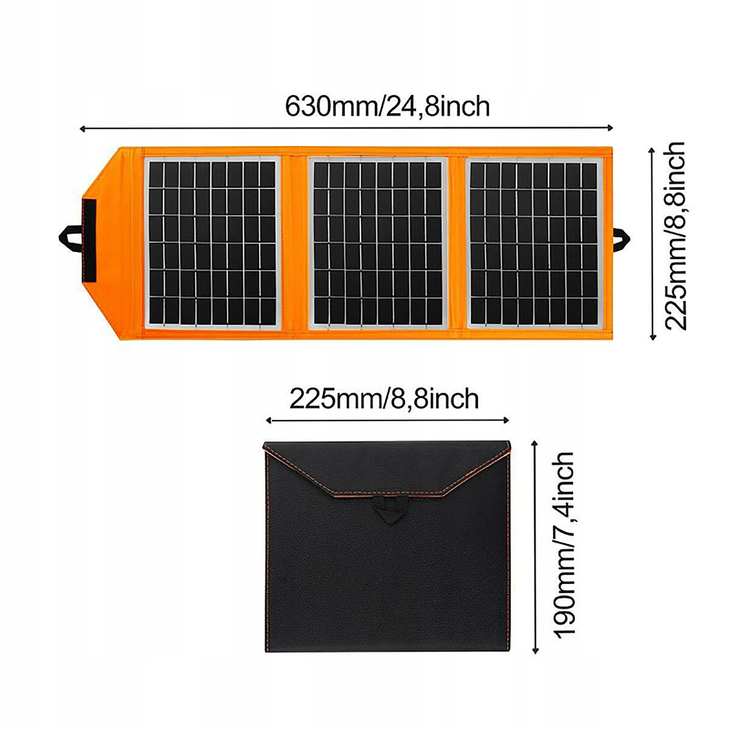 Panel solarny Ładowarka solarna 6V 15W USB przenośny turystyczny Model A04 6V,