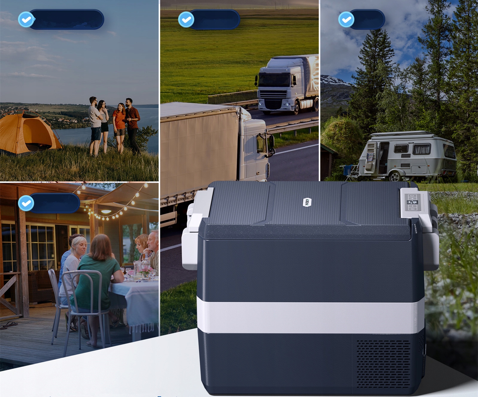 Lodówka Kroak Kompresorowa 40L Klasa efektywności energetycznej B