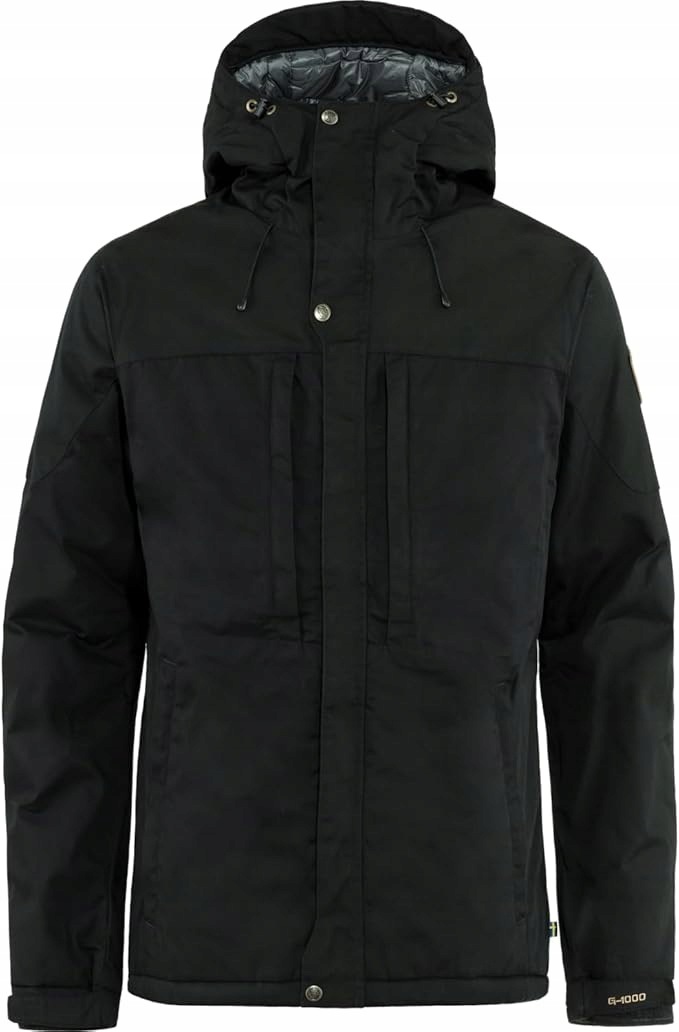 Kurtka Zimowa Fjällräven Skogsö Padded Jacket Ocieplana Męska Czarna XL