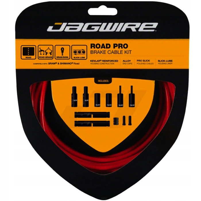 Jagwire Road Pro Sada lanek a pancířů pro brzdění silnic