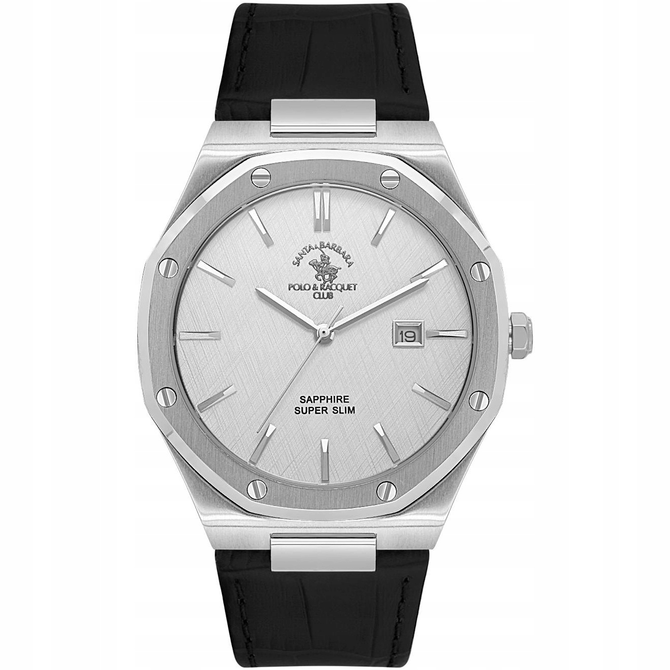 Pánské Hodinky Santa Barbara Rocket Polo Club SB.1.10672-1, černý řemínek
