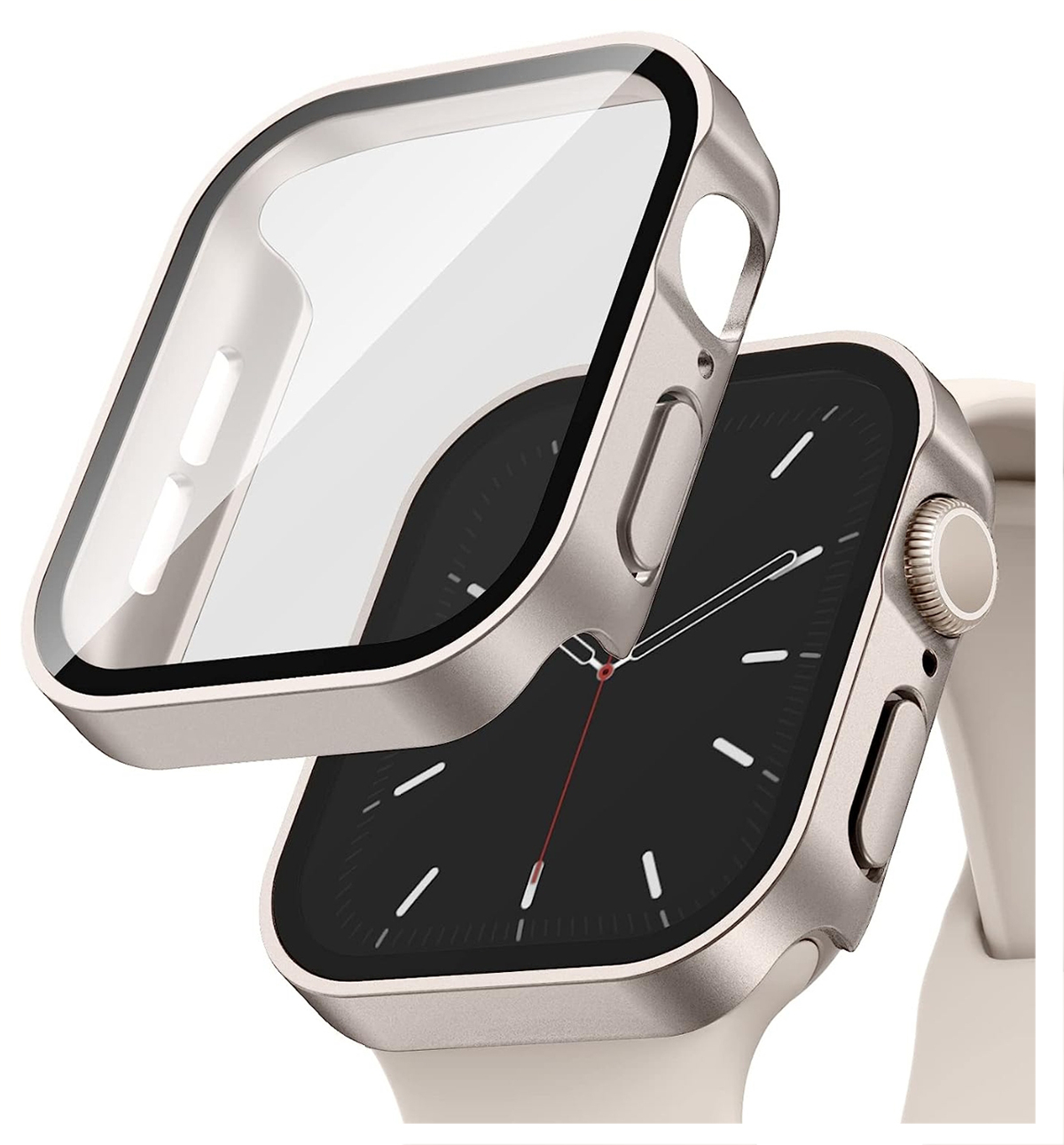 Etui ze szkłem do Apple Watch 4/5/6/SE 40mm case