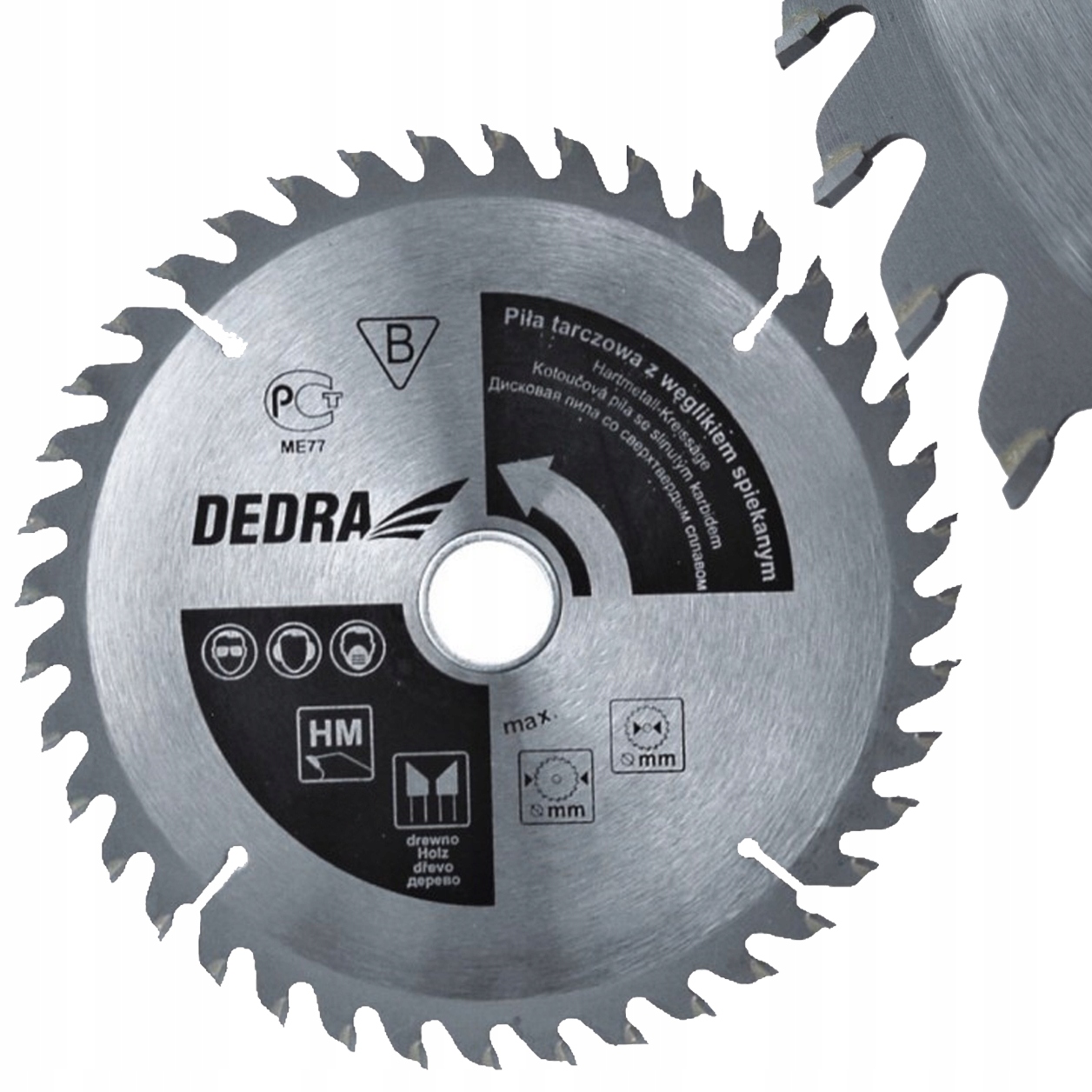 

Piła Tarcza Tarczowa Do Drewna 210x30mm 60T Dedra