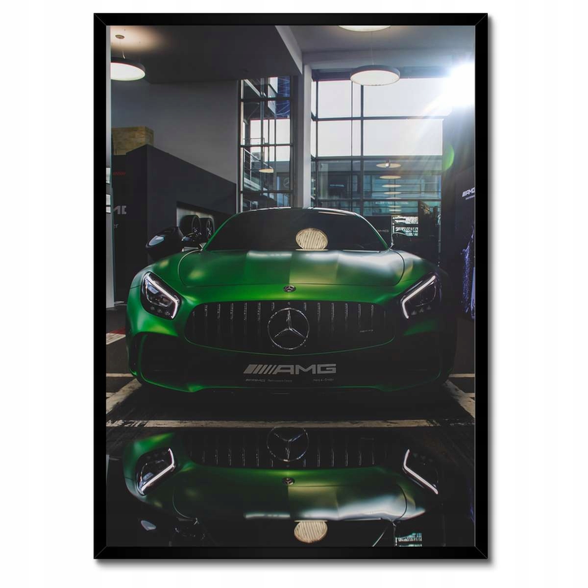 Plakáty v rámu 50x70 Mercedes Auto
