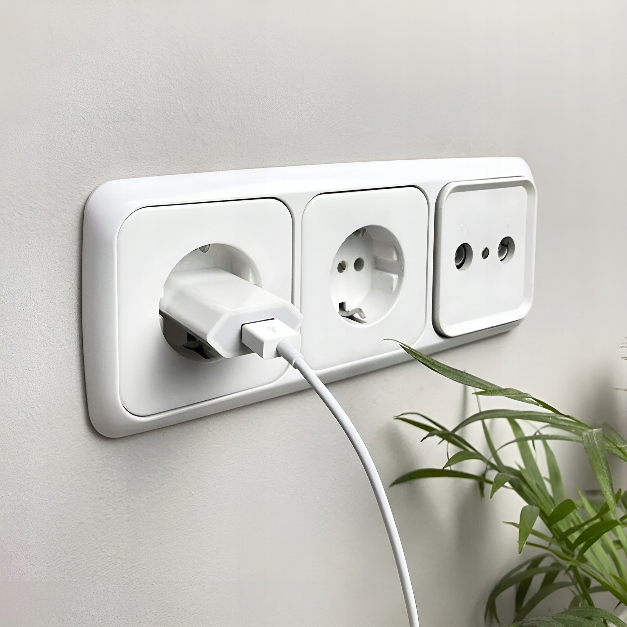 ŁADOWARKA SIECIOWA USB 1A KOSTKA WTYCZKA ZASILACZ DO SMARTWATCHA APARATU Napięcie wyjściowe 5 V