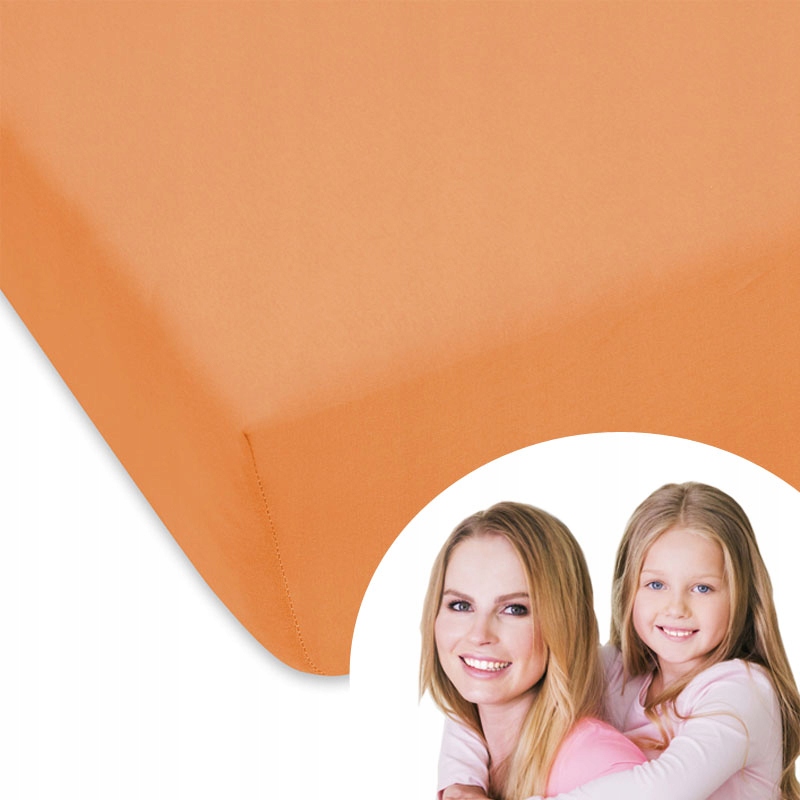 

Prześcieradło Z Gumką Kolor Łosoś Wymiar 120x200