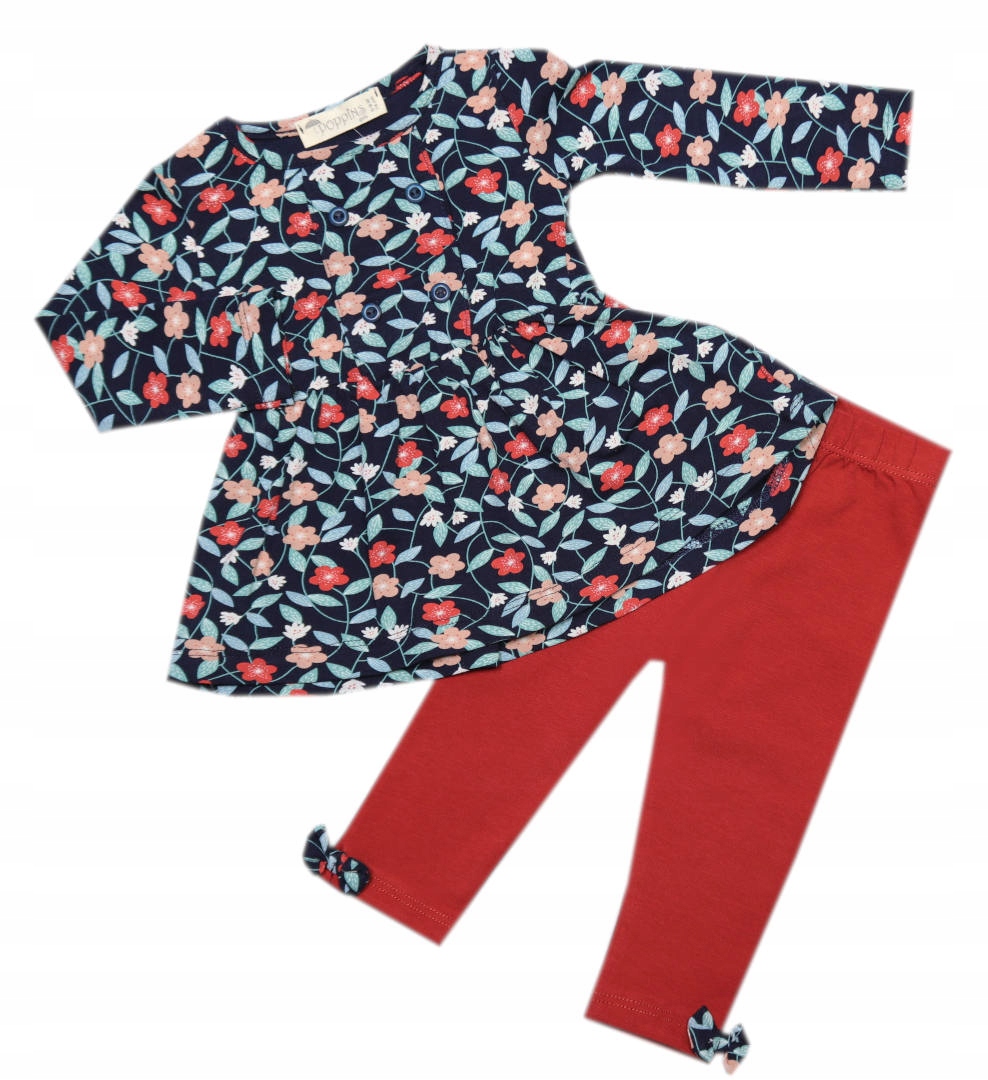 

Komplecik dziewczęcy tunika legginsy r. 68