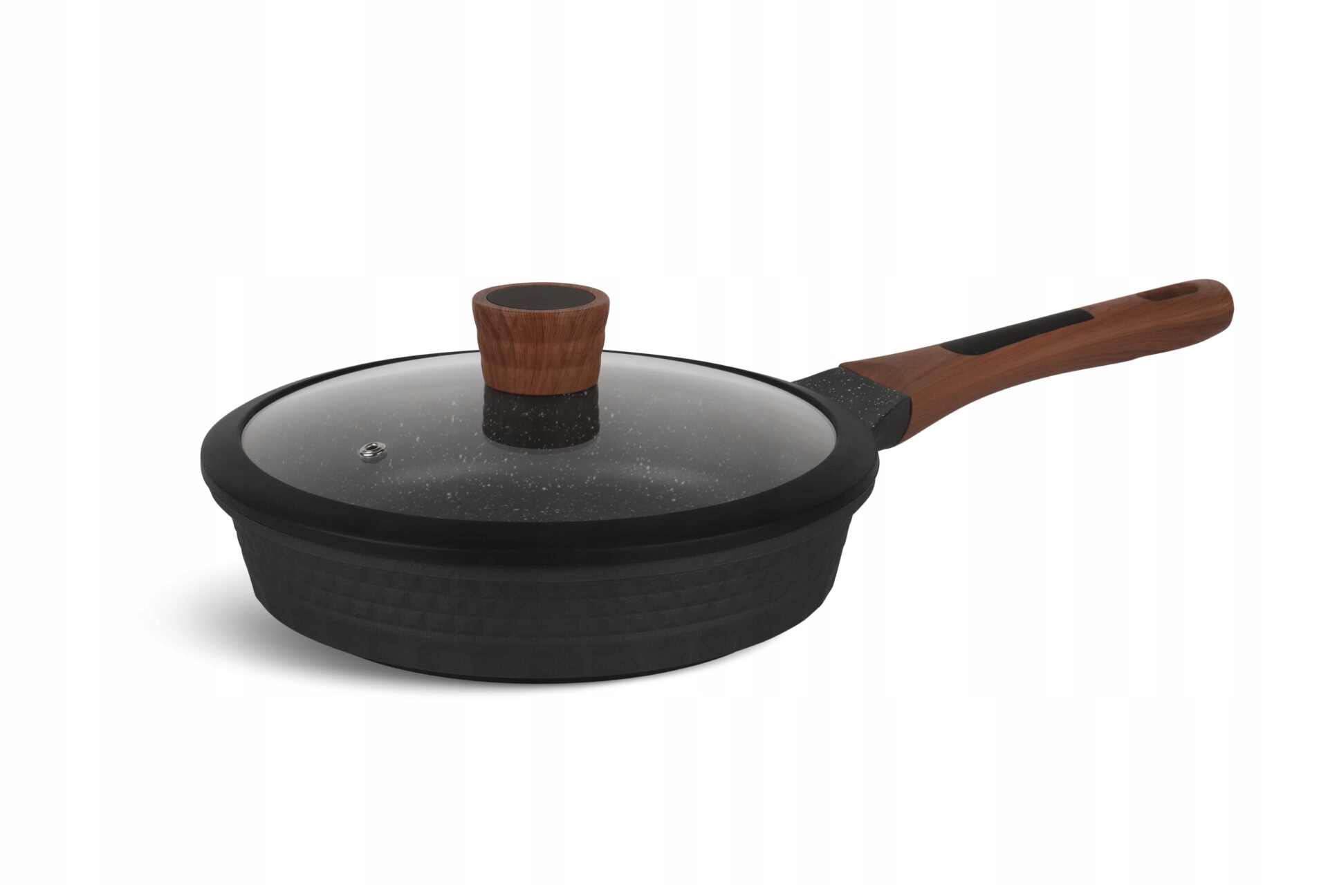 Zestaw GARNKÓW 10e CZARNY MAT plus DREWNO edenberg Kolor czarny