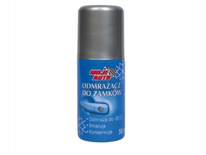 

Odmrażacz Do Zamków 50ML szybki i pewny MojeAuto