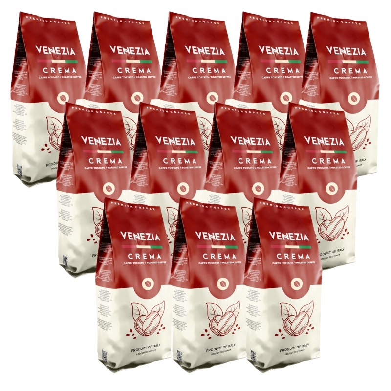 Káva zrnková Venezia Crema káva arabica robusta 12 kg čerstvě pražená