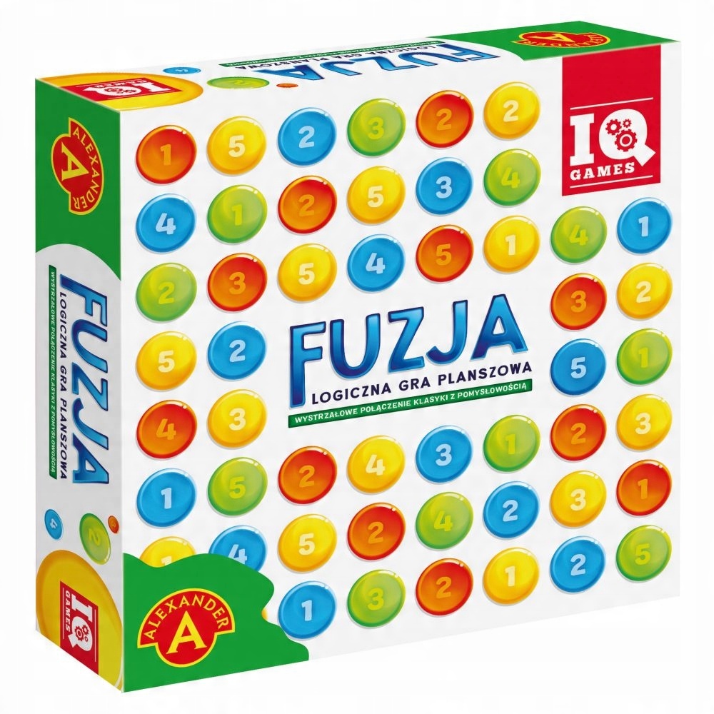 

Fuzja Logiczna Gra Planszowa Iq Games 7+