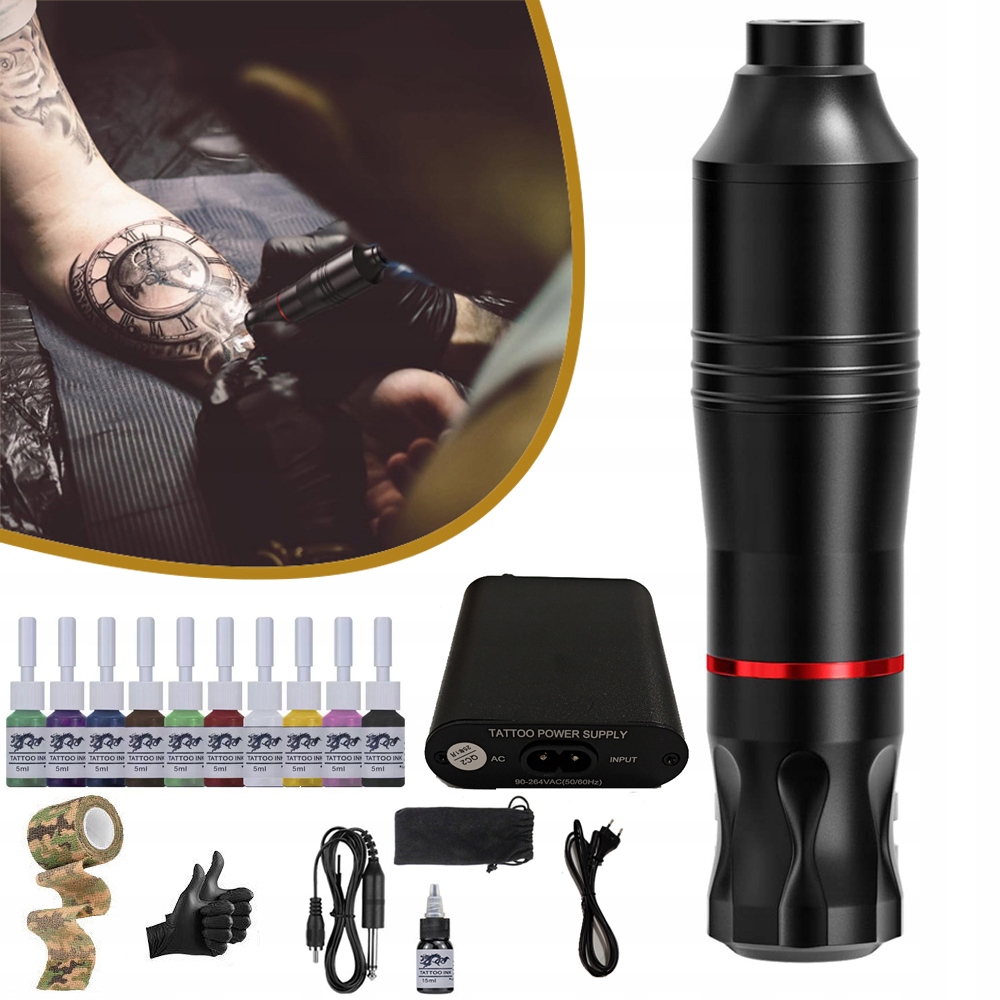 Sada Na Tetování Profesionálního Propiska, Sada Strojů Na Tetování