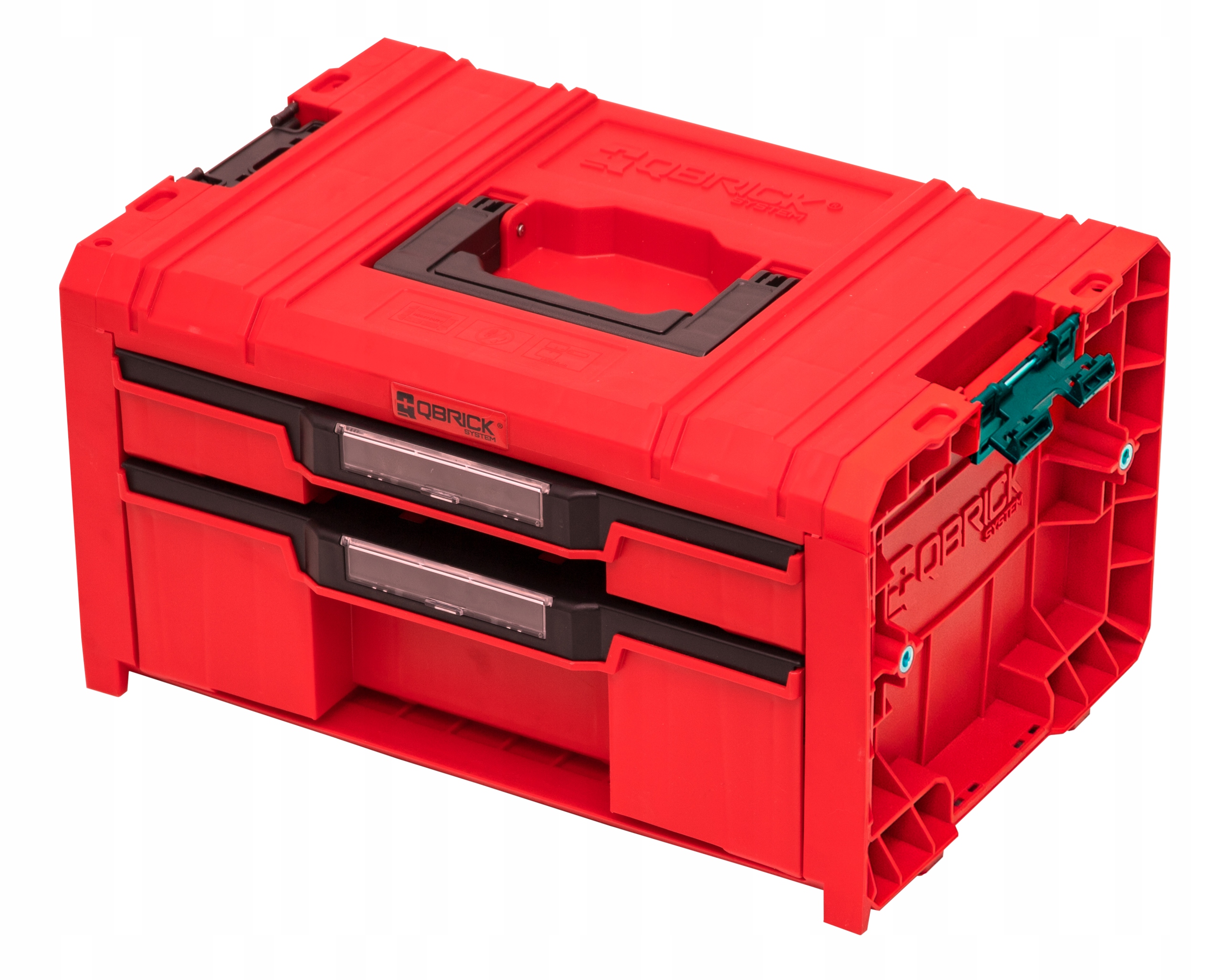 Skrzynka QBRICK SYSTEM PRO Drawer 2 Toolbox Expert RED Ultra HD Kod producenta 5901238257486