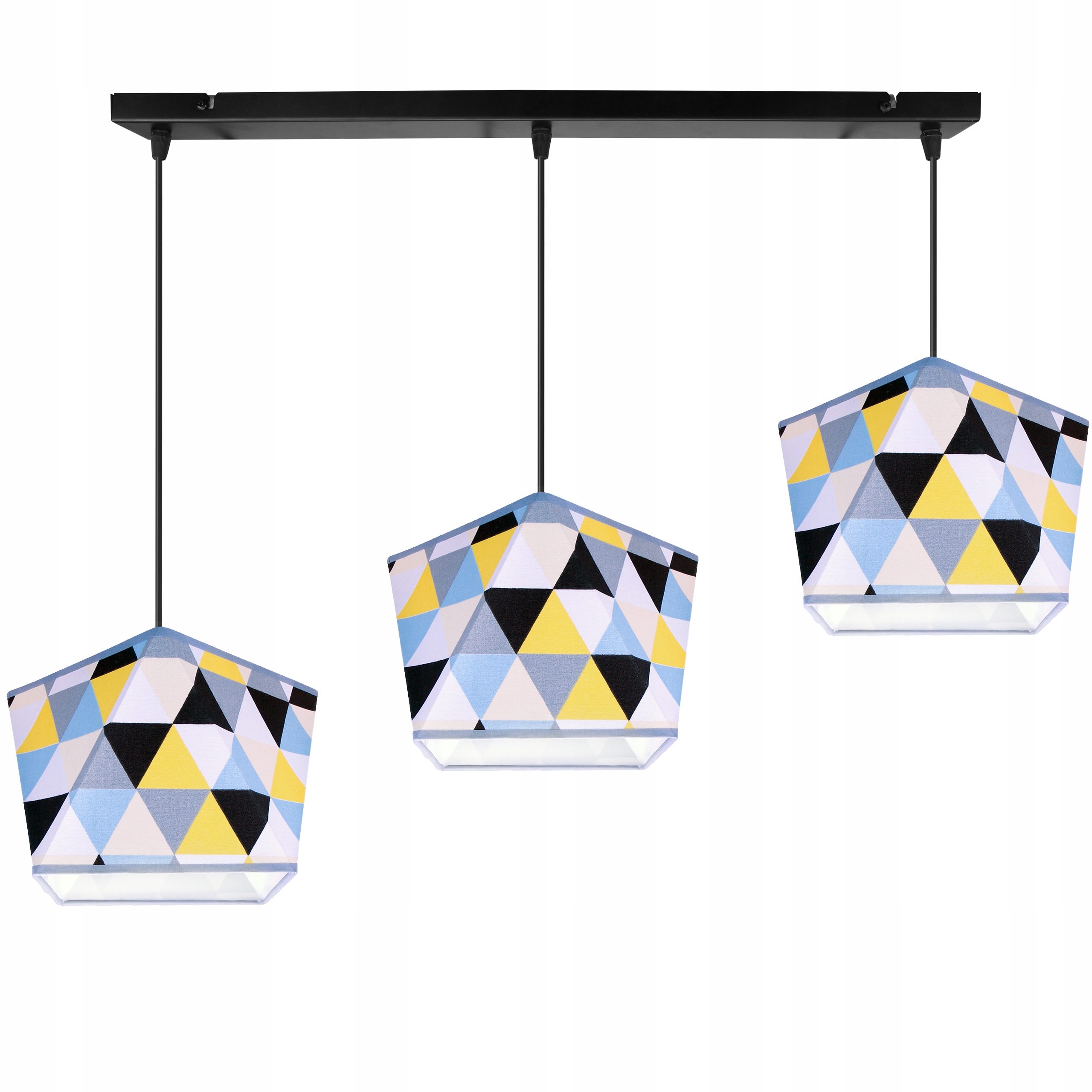 

Lampa Wisząca Sufitowa Żyrandol Abażur Nowoczesna