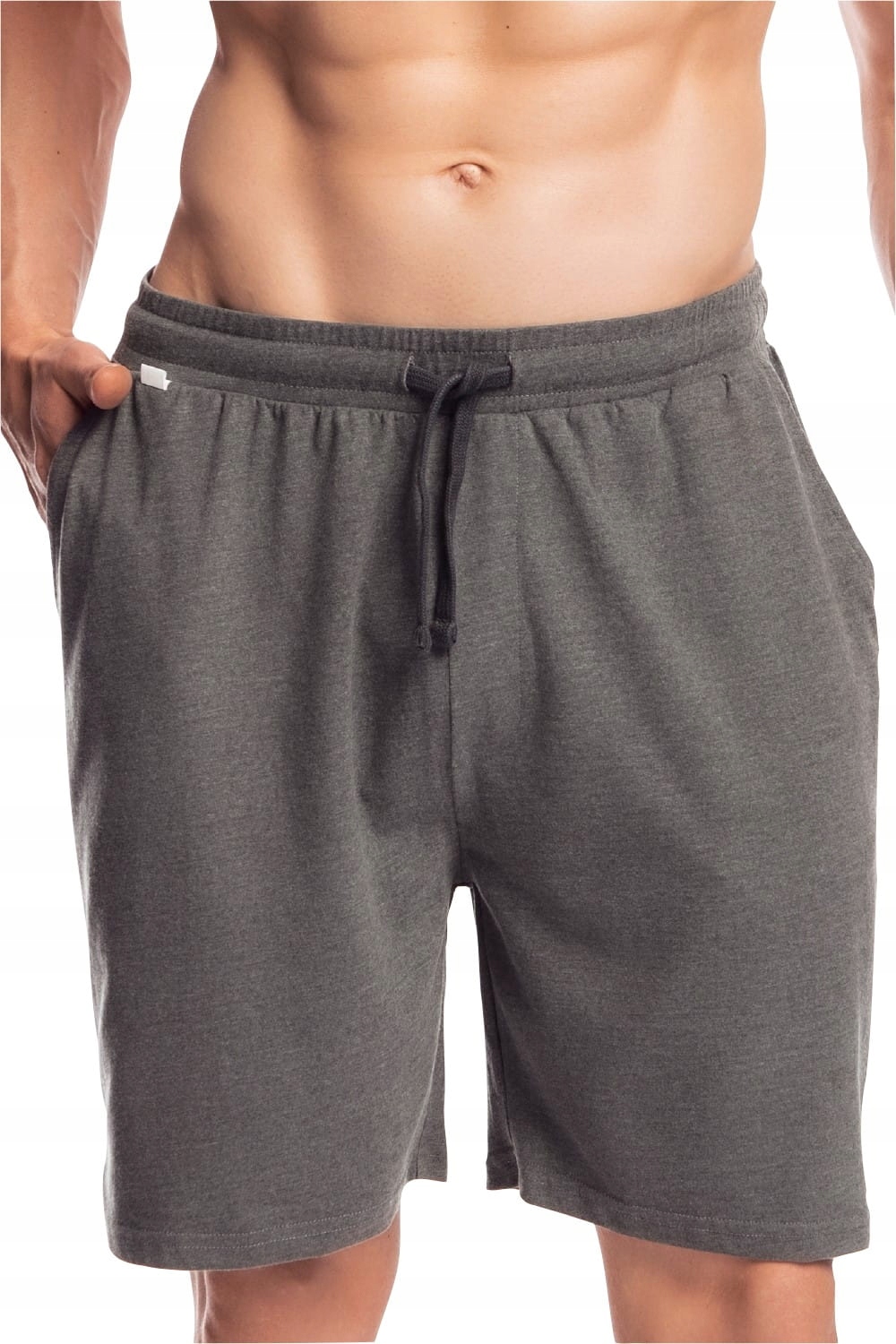 Męskie spodnie do piżamy Atlantic krótkie NMB 039