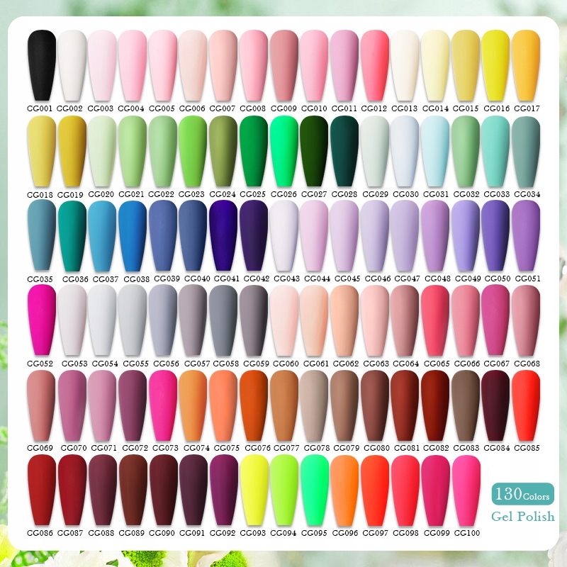 BORN PRETTY - Lakier Hybrydowy 10ml - CG027 Kolor Odcienie zieleni