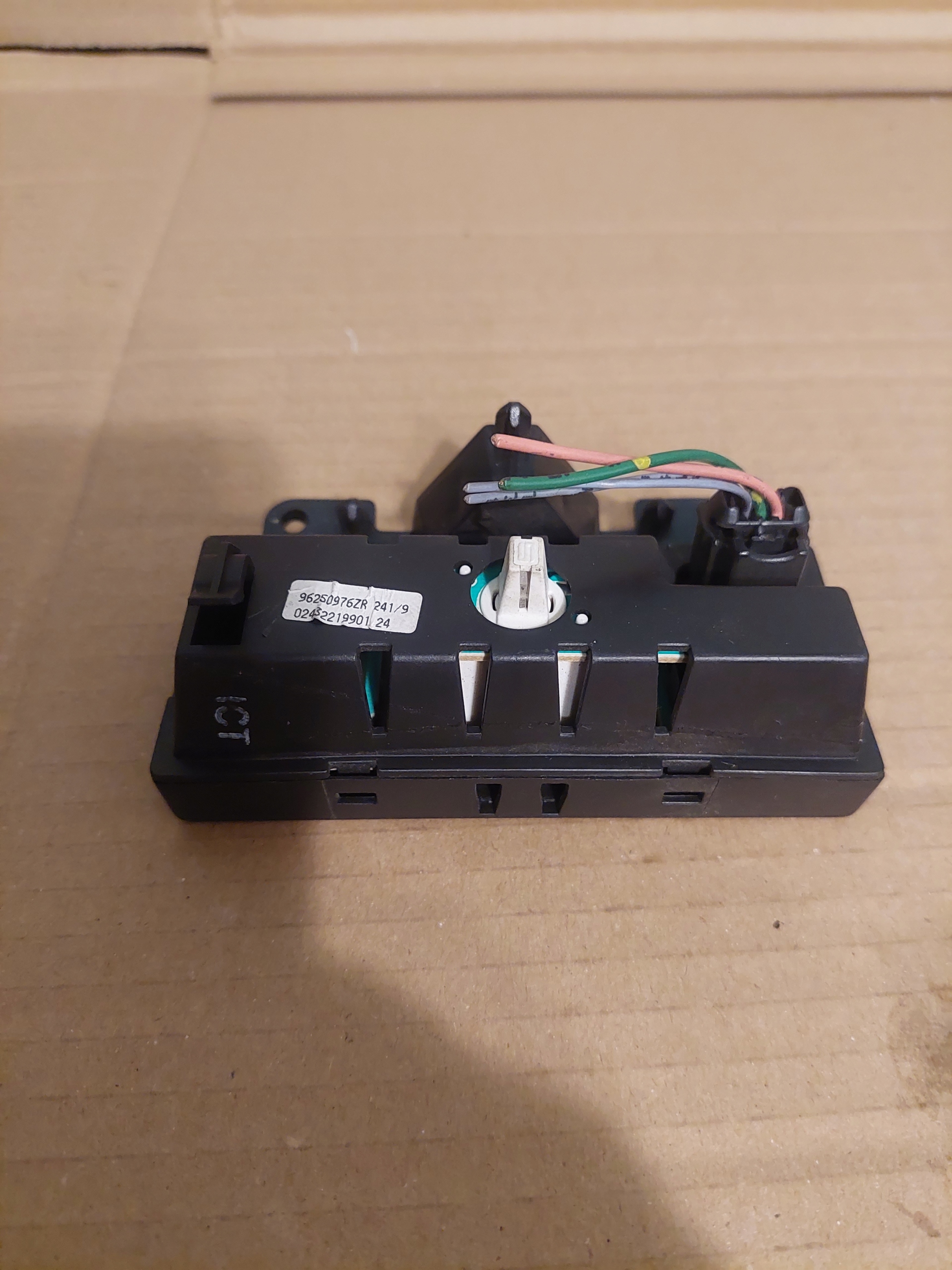 display clock PEUGEOT 206 96250976ZR