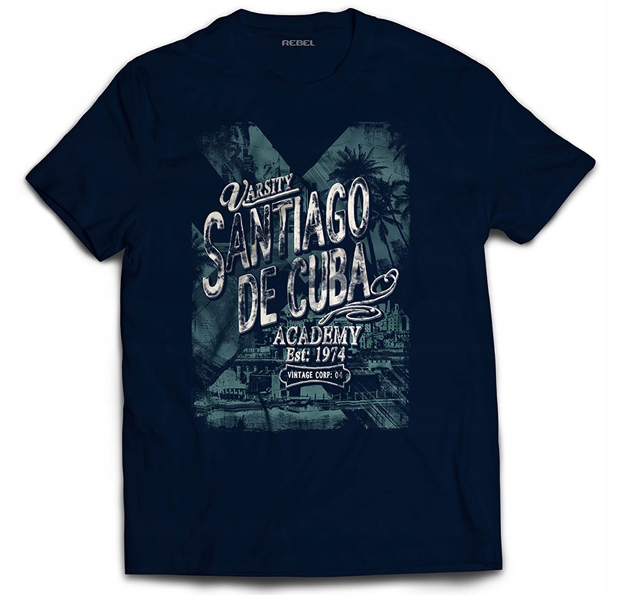 

Koszulka Prezent Grafika Kuba Santiago De Cuba 4XL