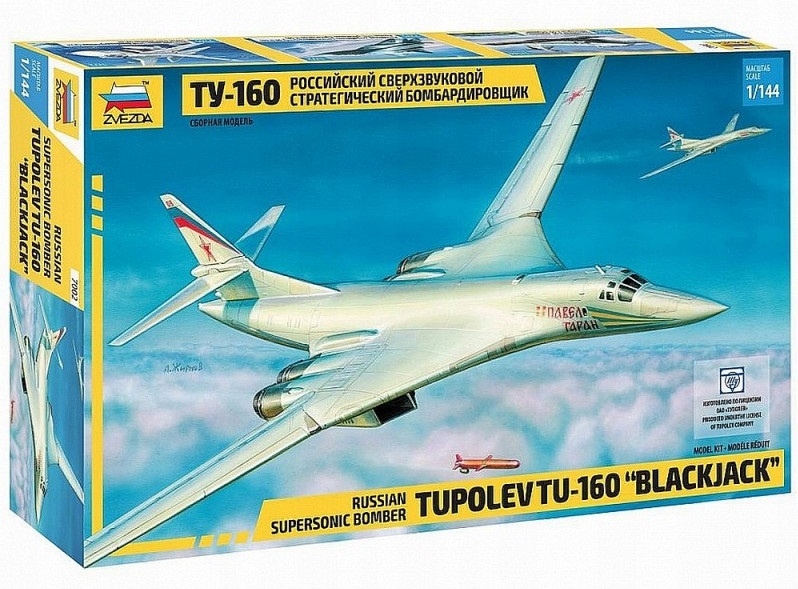1:144 Russian Supersonic Strategic Bomber Tu-160