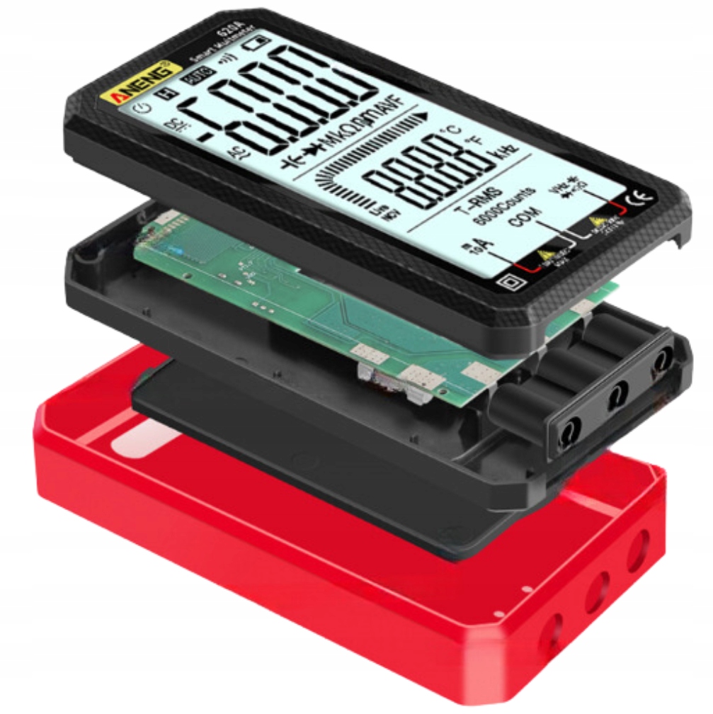 Cyfrowy multimetr miernik napięcia prądu uniwersalny Aneng A620A z LCD Model A620a