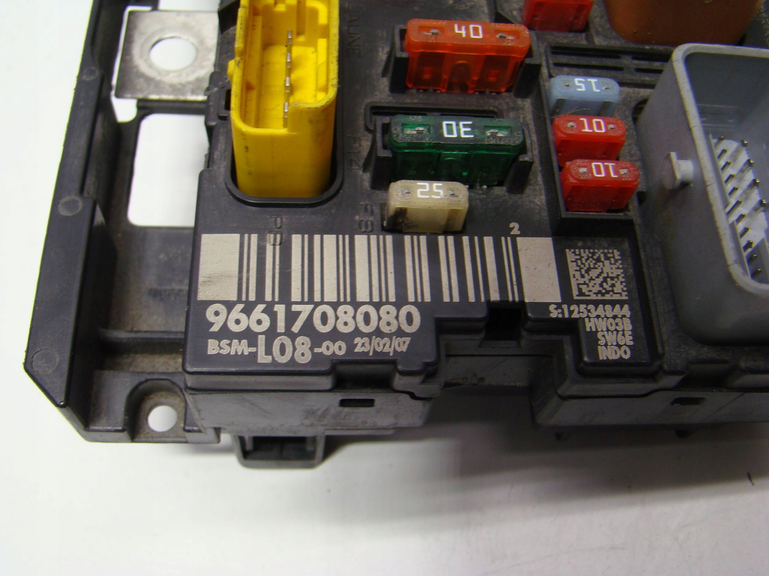 PEUGEOT CITROEN - L08 9661708080 MODUŁ SKRZYNKA BSM