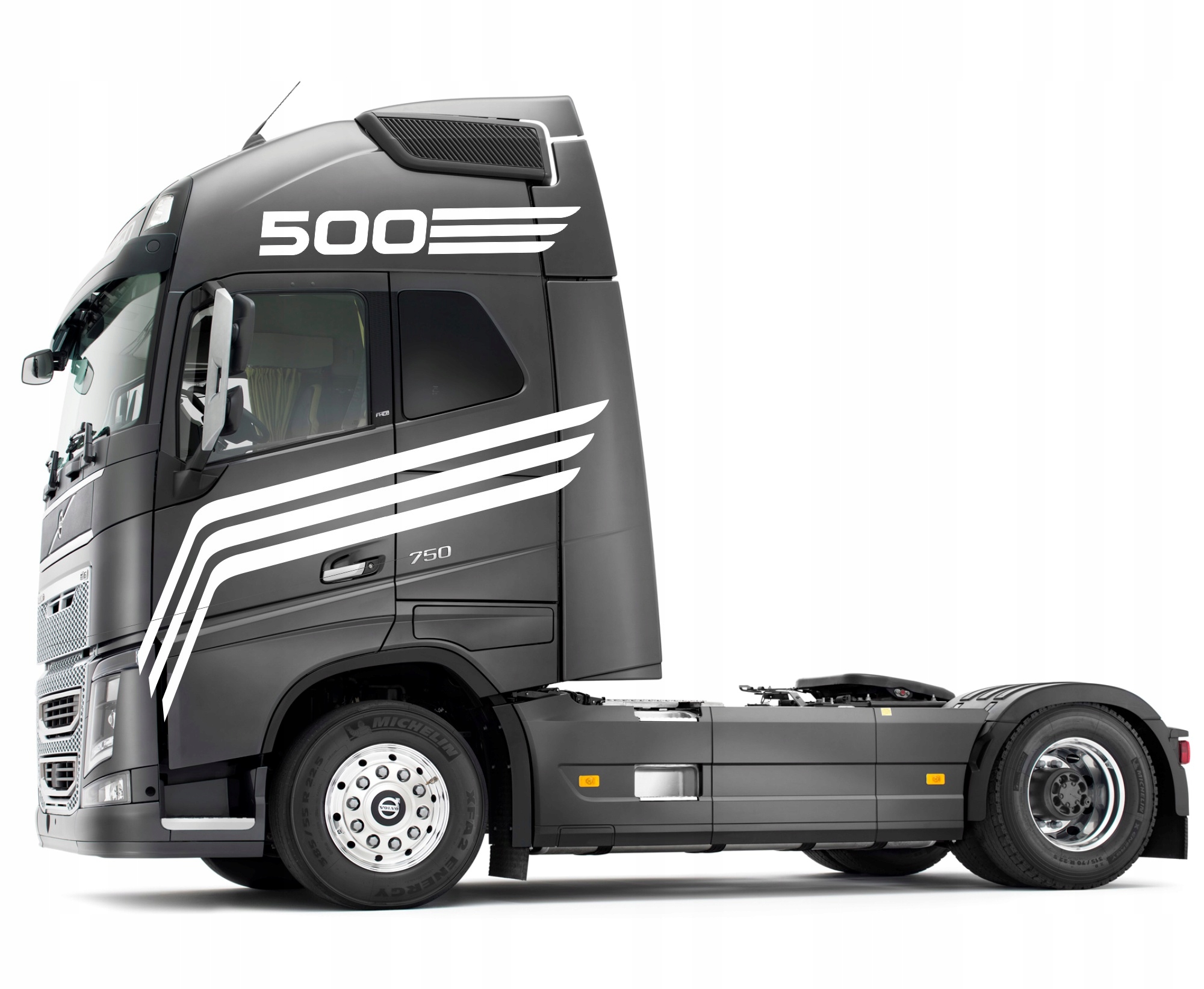 Nálepky na nákladné vozidlá Volvo Fh Wings 02