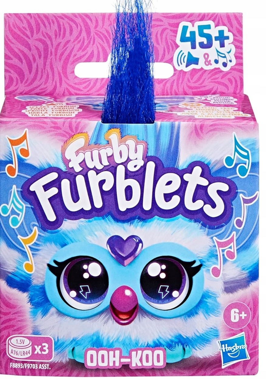 Furby Furblets Ooh-koo Nteraktywna Maskotka
