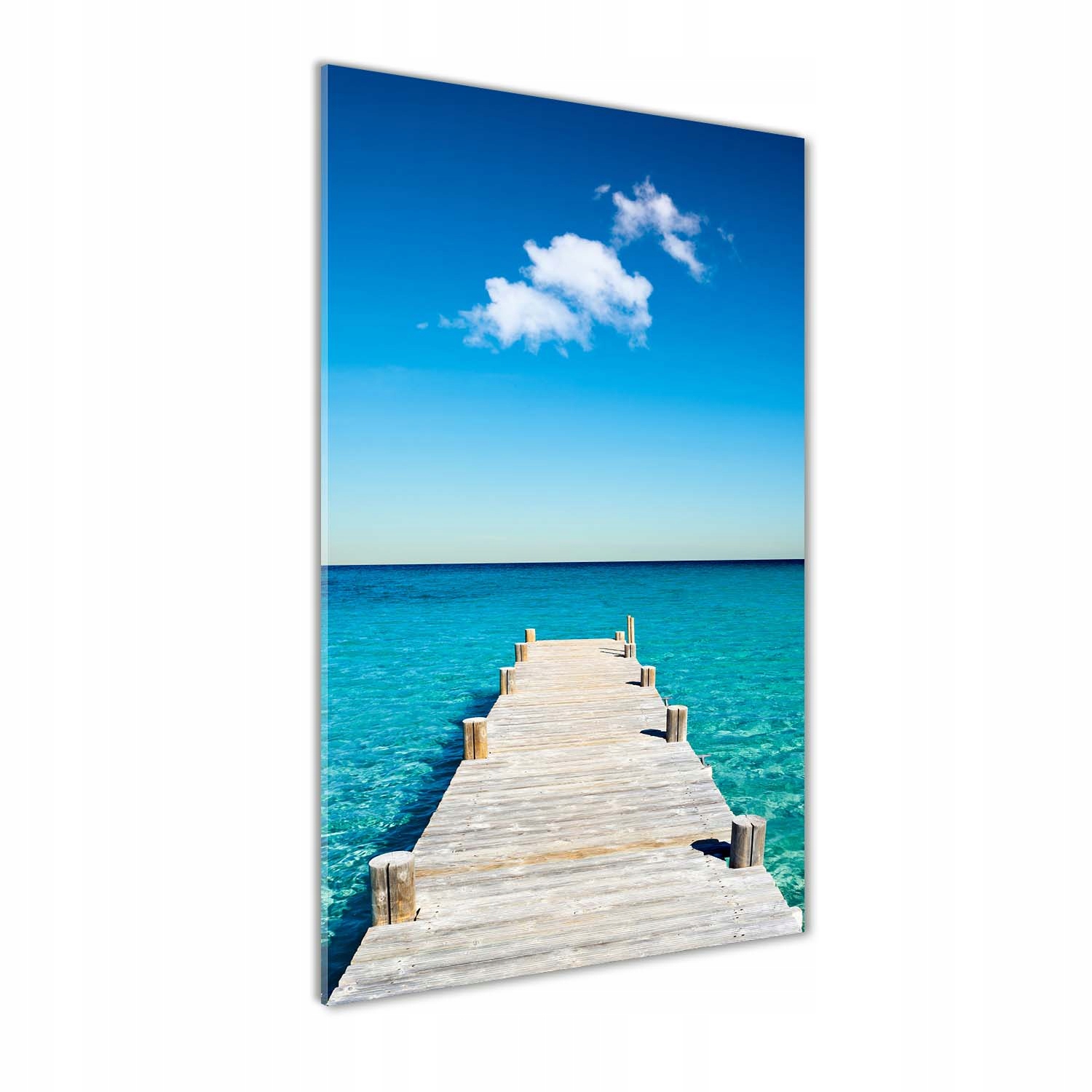 

Foto obraz akryl do salonu Drewniane molo 60x120cm