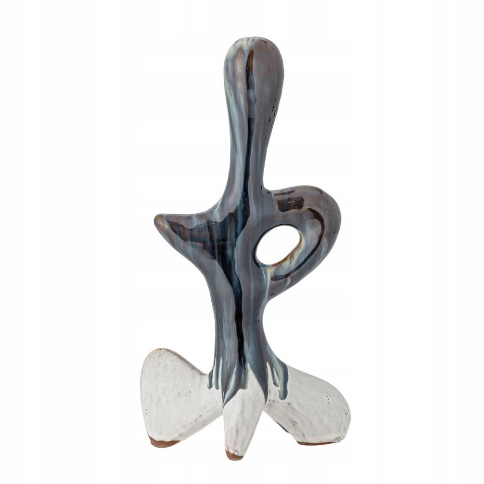 Bloomingville Harlan Dekorativní socha Figurka Modrá