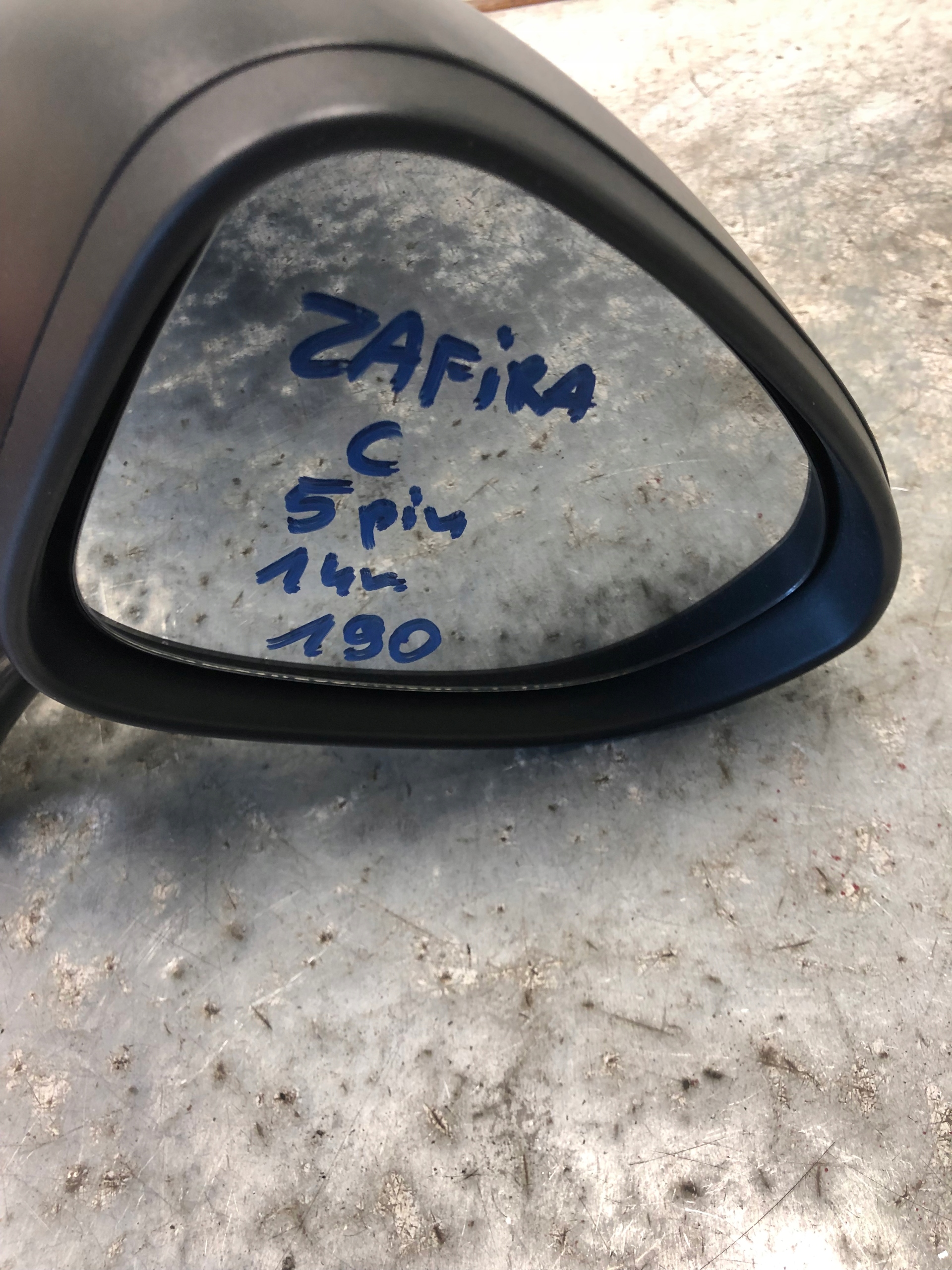 mirror right 5 PIN OPEL ZAFIRA C 190 EUROPA