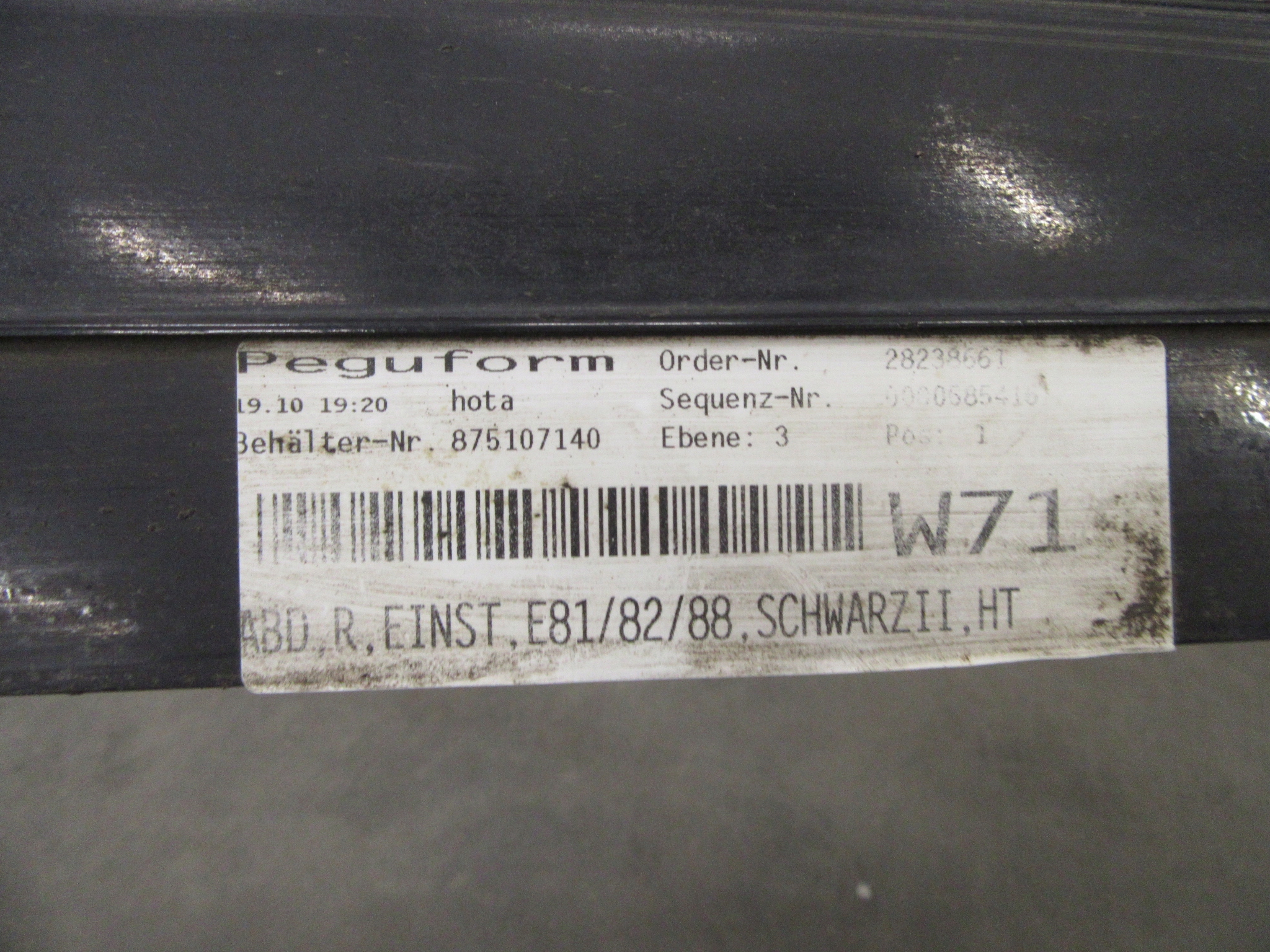 modanatura MINIGONNA Destro BMW e81 e82 e87 e88 SCHWARZ II 2 668