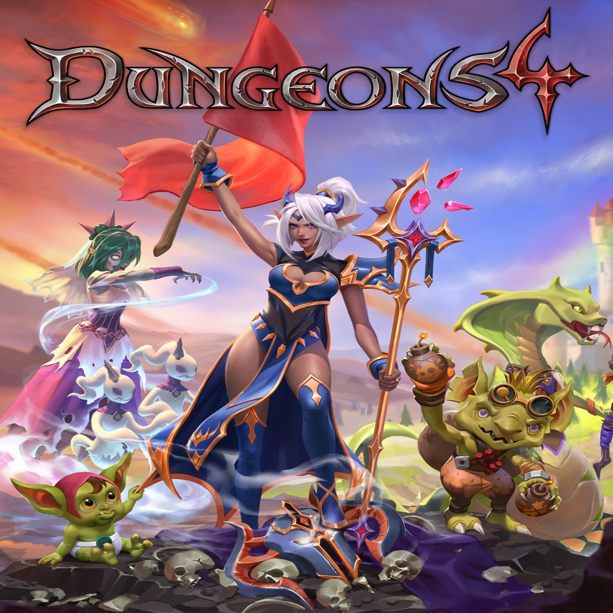 Dungeons 4 IV Steam Klucz Kod Bez Vpn 24/7 Pc Pl