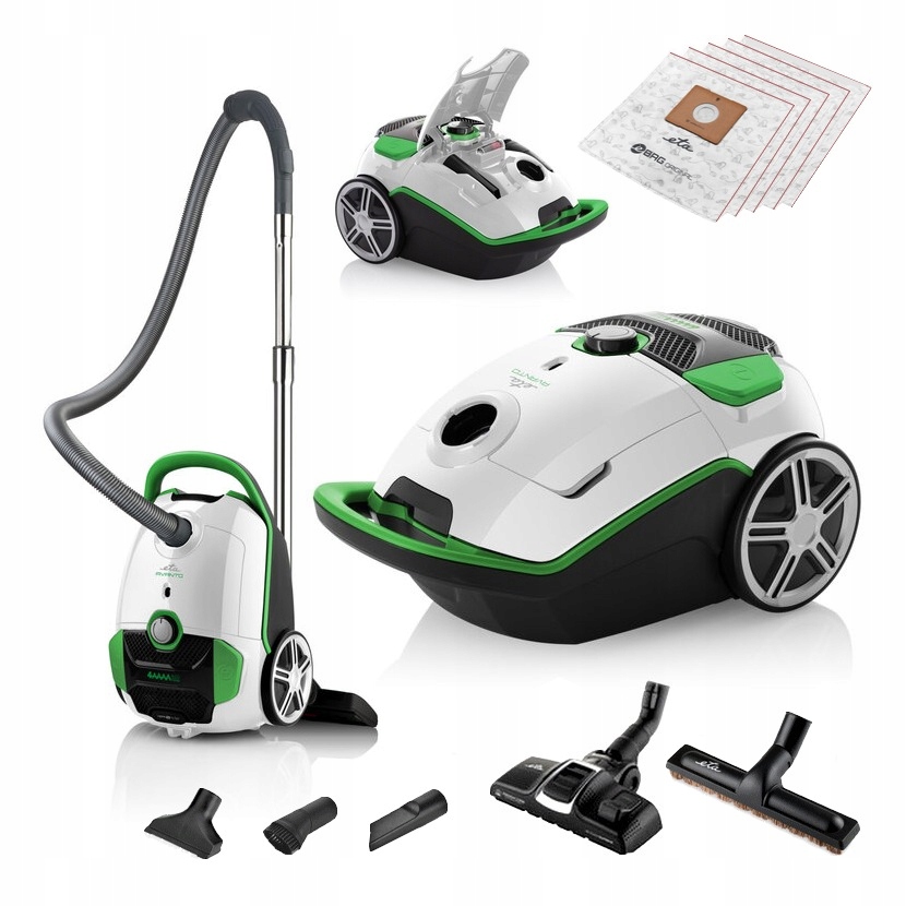 Odkurzacz workowy ETA Avanto silnik ECO 700W HEPA 12 dodatkowe WORKI 5 szt.