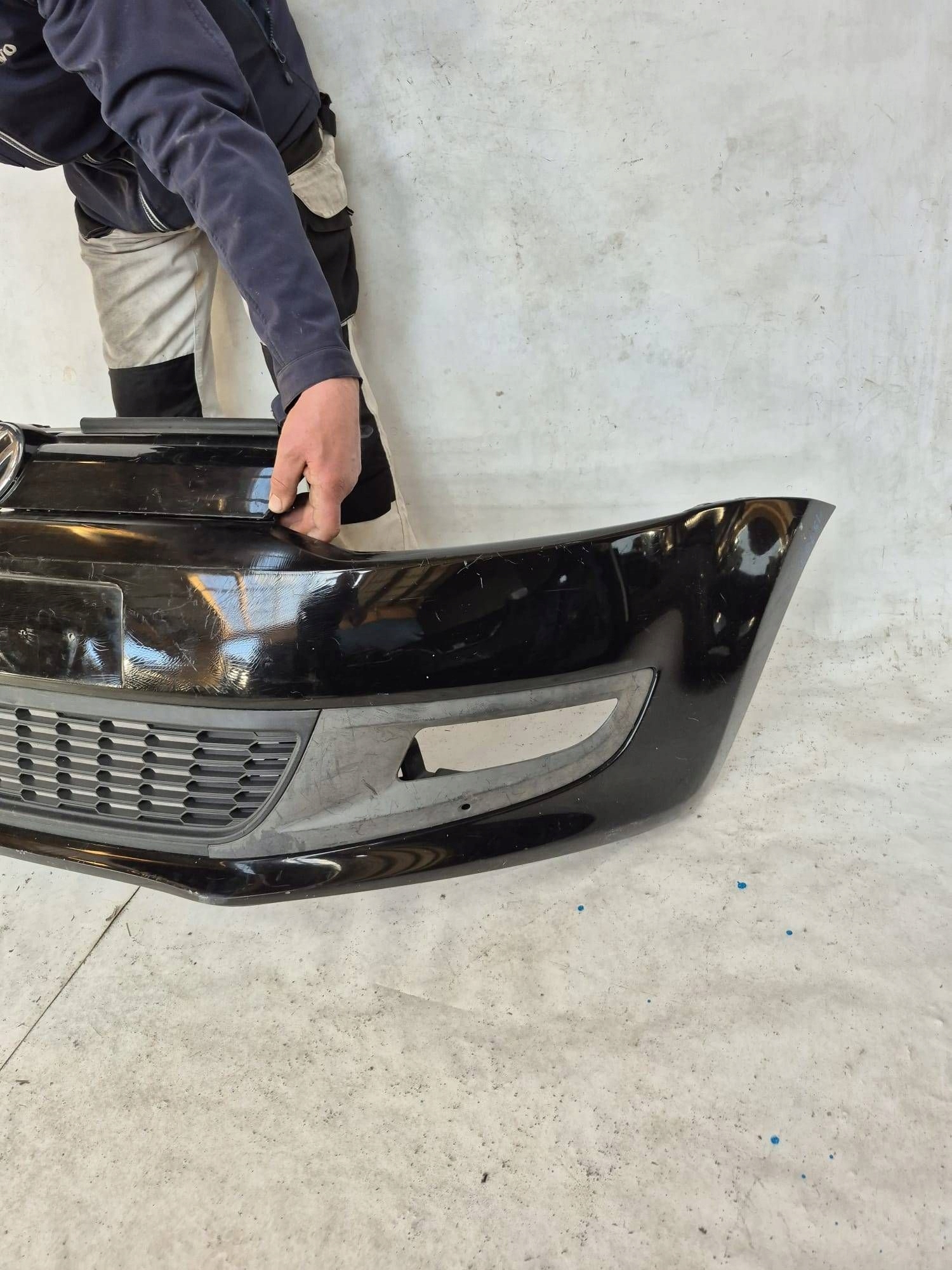 VW POLO 6R V 09- bumper front front BLUEMOTION