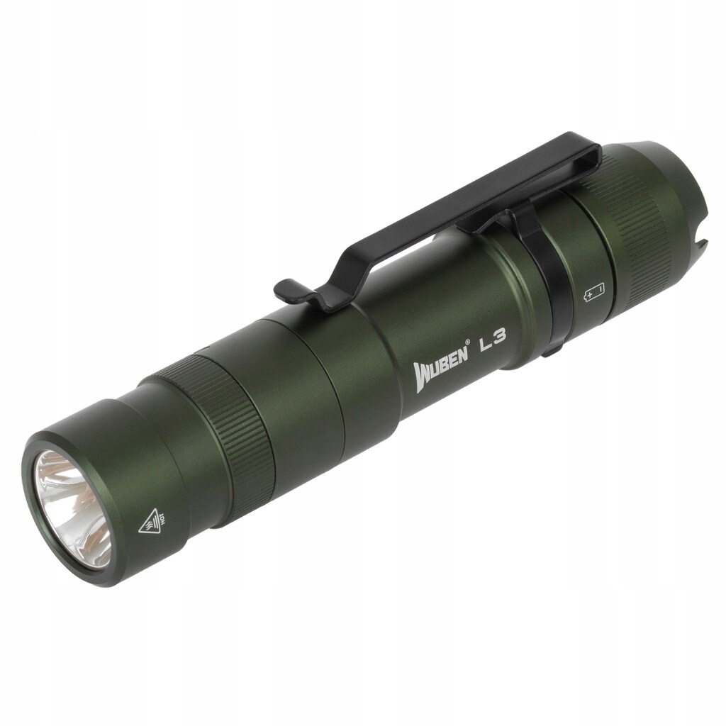 Latarka akumulatorowa Edc Wuben L3 z funkcją powerbanku Army Green 3000 lm