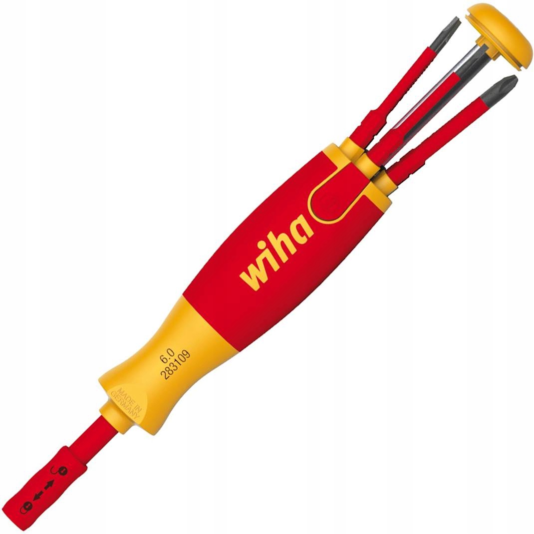 

Wiha Wkrętak Wymiennymi Końcówkami Liftup 7el.