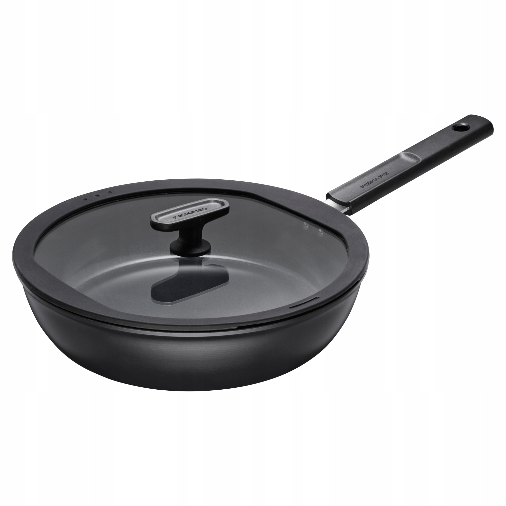 Fiskars Hard Face Patelnia szefa kuchni 28 cm 3,5 l z powłoką ceramiczną