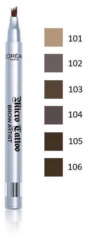 L'Oréal Microo Tattoo Kredka do Brwi Blond 101