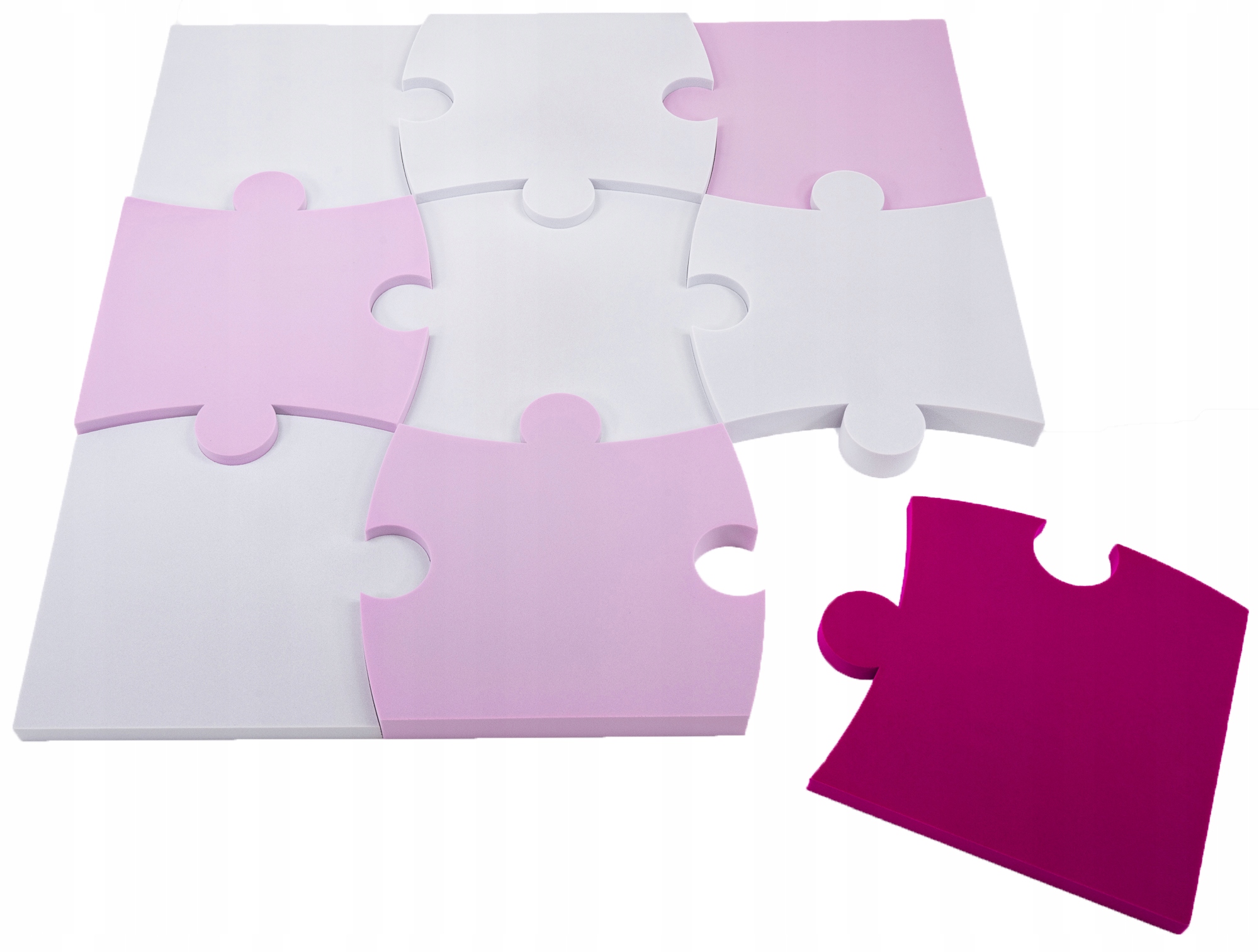 Sada dekorativních puzzle panelů pro tlumení hluku 1,5 x 1,5 m, atesty
